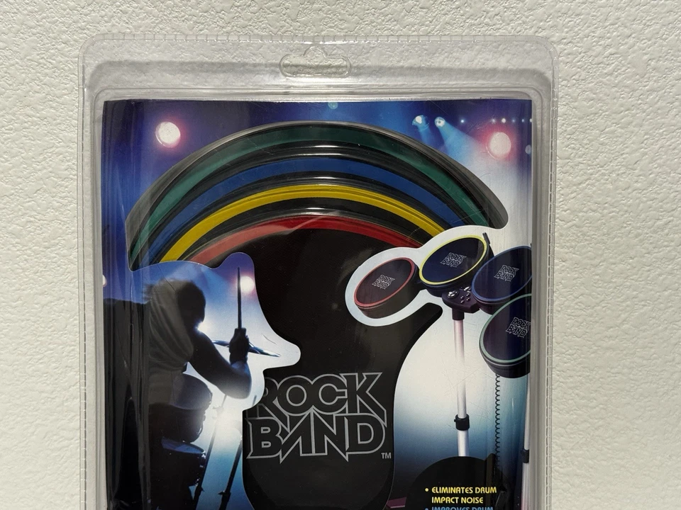 Rock Band Drum Pad Silencers (Harmonix, 2008) OEM New Factory Sealed - Image 3 of 4