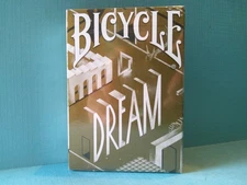 ONE SEALED DECK OF BICYCLE “DREAM” PLAYING CARD DECK FROM "CARD EXPERIMENT" 2014