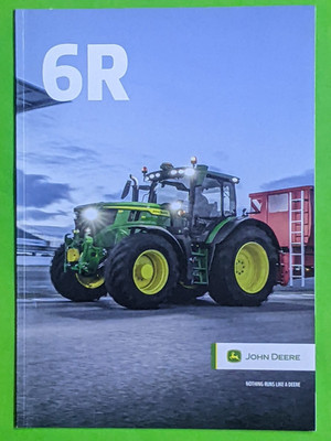JOHN DEERE SERIE 6R 250 230 215 195 185 175 Traktoren Prospekt 11/2023 Schlepper