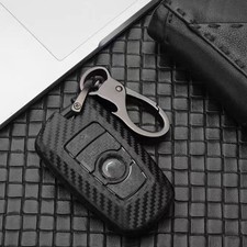 For Bmw 1 3 4 5 6 7 Series Car Carbon Fiber Key Remote Key Shell Fob Case Cover