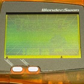 Bandai WonderSwan Digital Monster Special Package Console Digimon Ver w/ Box JP