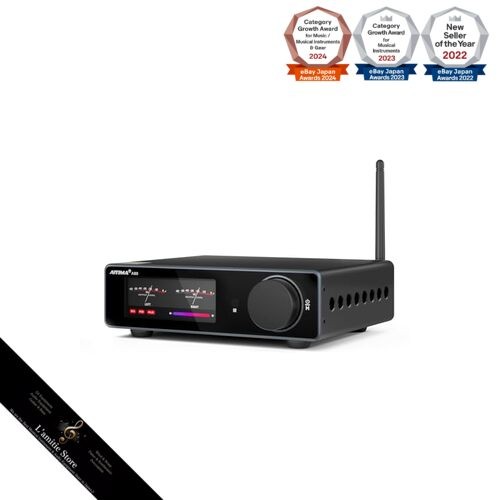 AIYIMA A80 [Updated Version] TPA3255 Decoding Amplifier HIFI 2.0 Channel QCC