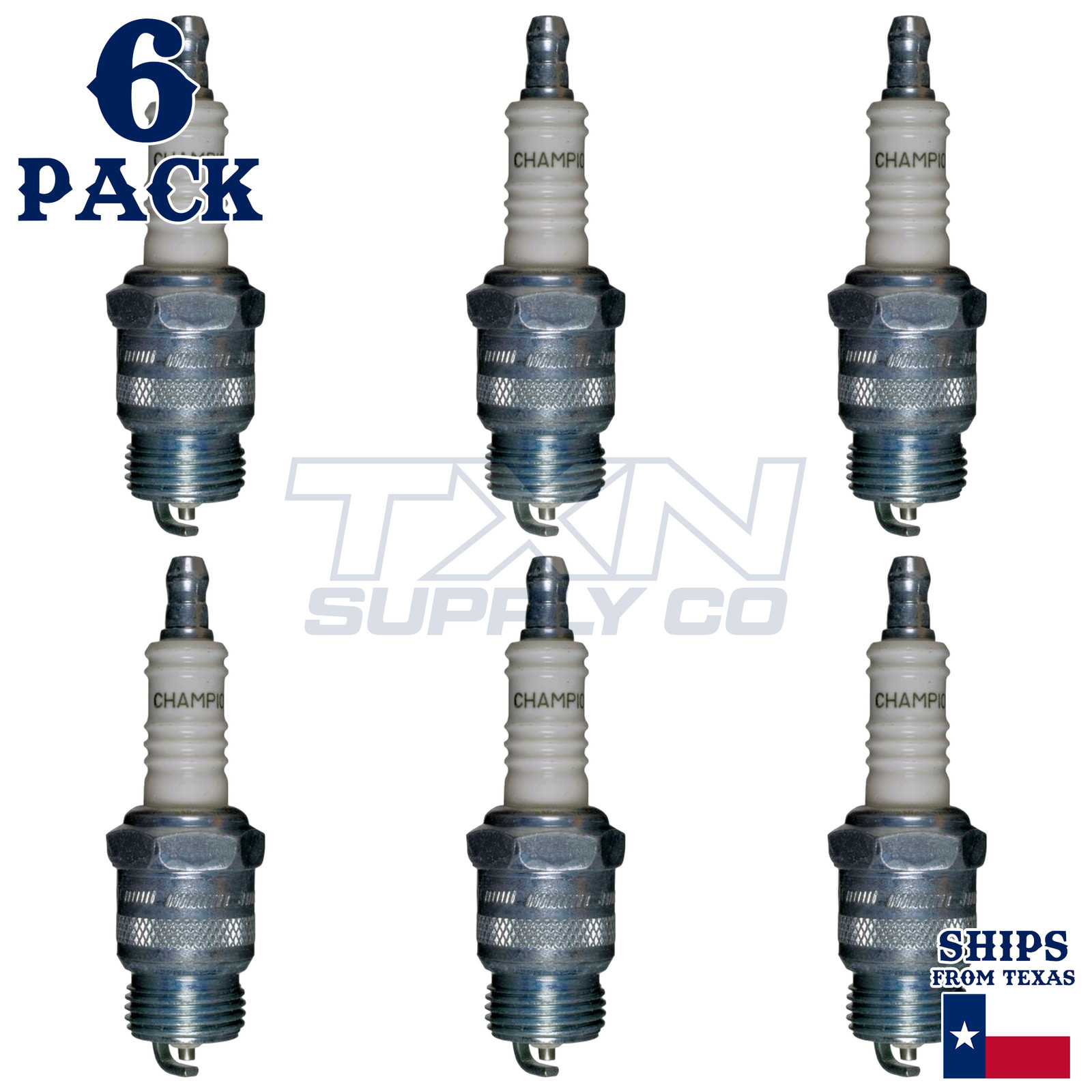 Champion 22 Spark Plugs 6 Pack