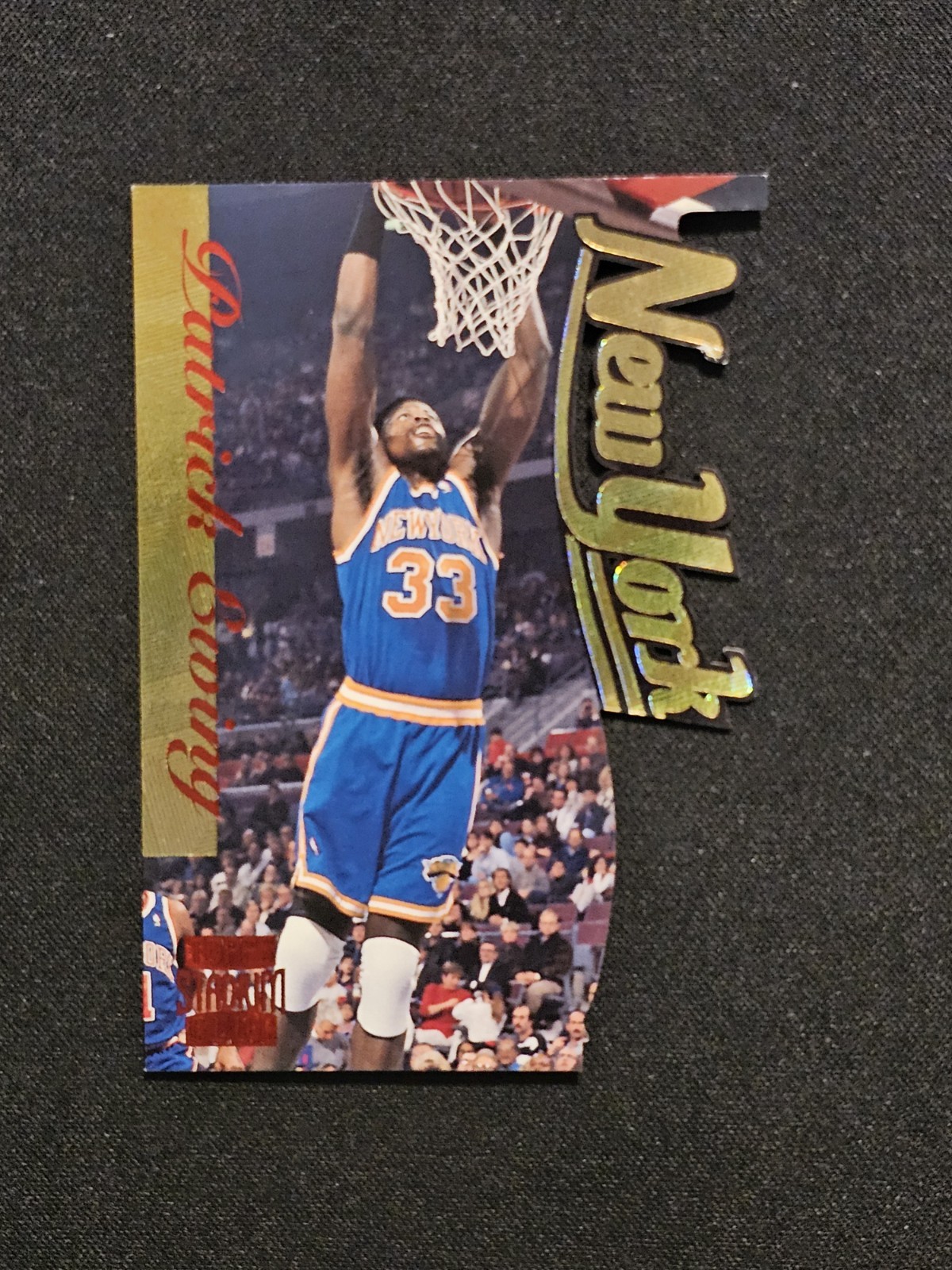 1996-97 Topps Stadium Club - Fusion Die-Cut Patrick Ewing #F 19