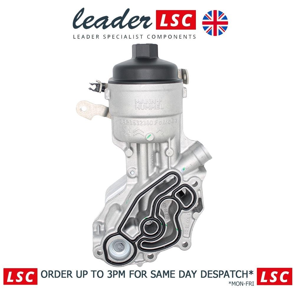Oil Filter Housing Peugeot 308 Mk2 Mk3 2017 Onward NEW GENUINE 9823532380 1.5