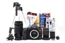Canon EOS 5D Mark III digital SLR camera with Canon EF 75-300mm F4-5.6 II