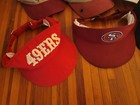 SAN FRANCISCO 49ERS VINTAGE HAT CAP LOT x15 SF NFL SCRIPT FOOTBALL VISOR — photo 2