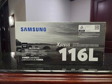 Samsung MLT-D116L Black Toner Cartridge, Xpress Samsung OEM Sealed Box