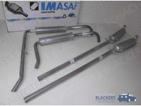 Imasaf Auspuff Msd+Esd für Lancia Flaminia Coupe Pininfarina 2.8 BJ 63-67|Rechts