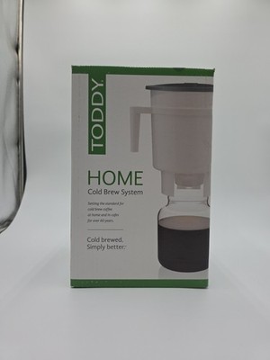 Toddy Cold Brew System Coffee Maker with Glass Decanter New in Box, Sealed