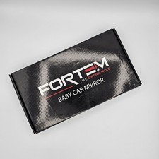 Fortem Car Mirror   Rear Facing Car Seat Safety Back Seat View   New in Box