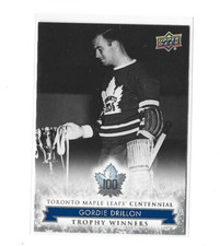 2017-18 Toronto Maple Leafs Centennial #111 Gordie Drillon TW NMMT