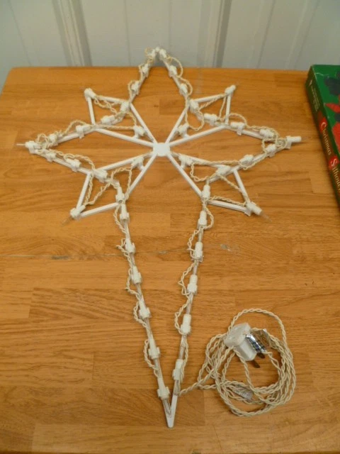 1997 Markee Christmas Silhouettes *STAR OF BETHLEHEM* No. 4104 Light 22" T &15"W - Image 4 of 4