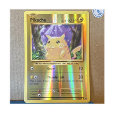 2016 pikachu pokemon card value 35/108 - [L] Thunder Shock (10)Flip a coin Found this chubby Pikachu 2016.
