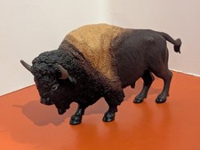 Safari Ltd Brown American BUFFALO BISON 2007 Animal Figure 5.5"