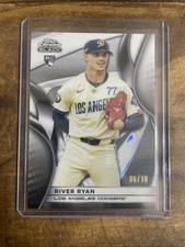 2025 River Ryan Topps Chrome Black RC  WHITE 06/10 #118