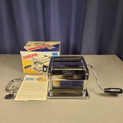 VTG 80s Ampia OMC Marcato Italian Pasta Maker Machine Roller Model 150