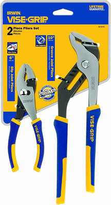 Tools VISE-GRIP Pliers Set, 6-Inch Slip Joint and 10-Inch Groove Joint (20