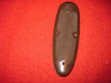 "NOS"Unbranded Brown 4 Screw Hole Plastic Buttplate