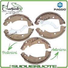 Ganasce Freni Kit Freno Anteriore e Posteriore x Ape MP 550 500 501  601 Piaggio