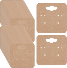 100Pcs Earring Cards for Selling Jewelry, Earring Display Jewelry Cards Holder 