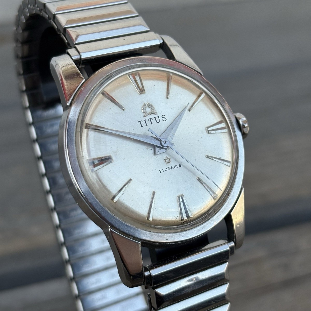 Vintage TITUS by SOLVIL Mod 5400 21 Jewels - Manual wind men's