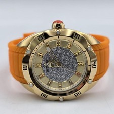 RARE Invicta 26149 Venom Lady Gold Tone Glitt...