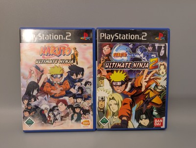 2x Naruto Ultimate Ninja 1+2 Sony PlayStation 2 mit Anleitung und OVP PS2
