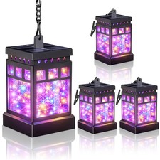 Hanging Solar Lanterns Outdoor IPX6 Waterproo...
