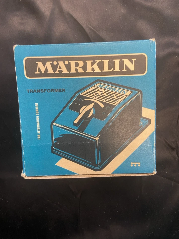 Transformador de corriente alterna Marklin 6507 115V vintage en caja original Foto 3 de 4
