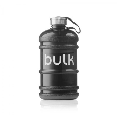 Bulk halbe Gallone Wasserflasche, Gunmetal Black, 2,2 2200 ml, schwarz 