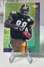 2000 Collector's Edge Masters - Rookie Sentinels Plaxico Burress Gold /1000 (RC)
