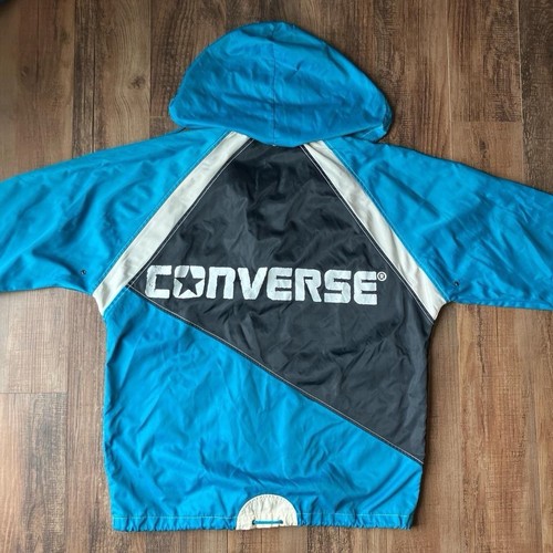 Vintage Converse Parka Windbreaker Jacket Size S - Picture 3 of 4