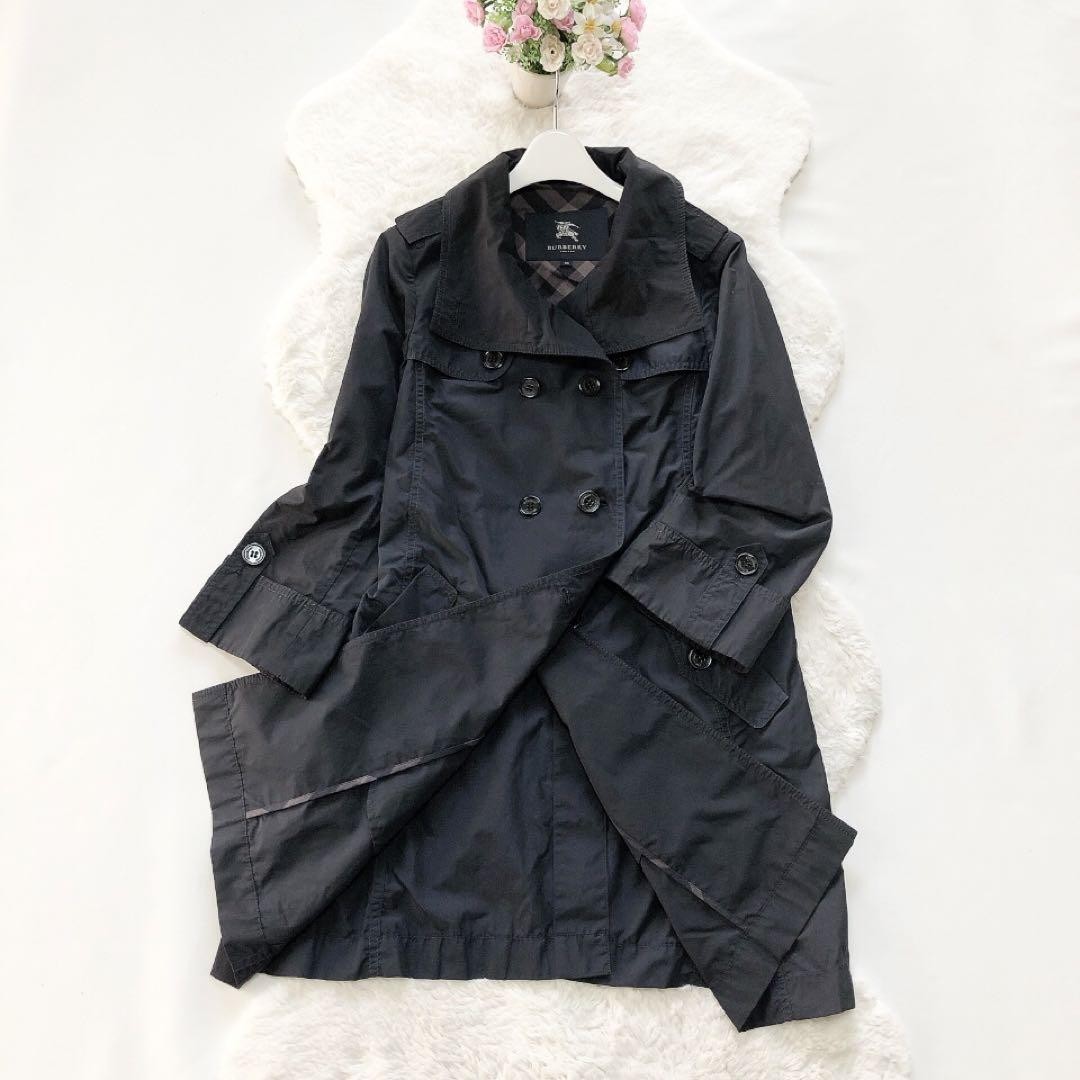 BURBERRY LONDON Trench Coat Light Outerwear Check Women's #EH ZDA