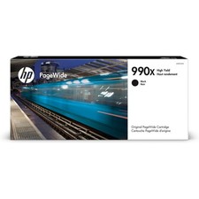 HP 990X High Yield Black Original PageWide Cartridge, 20,000 Page Yield, M0K01AN