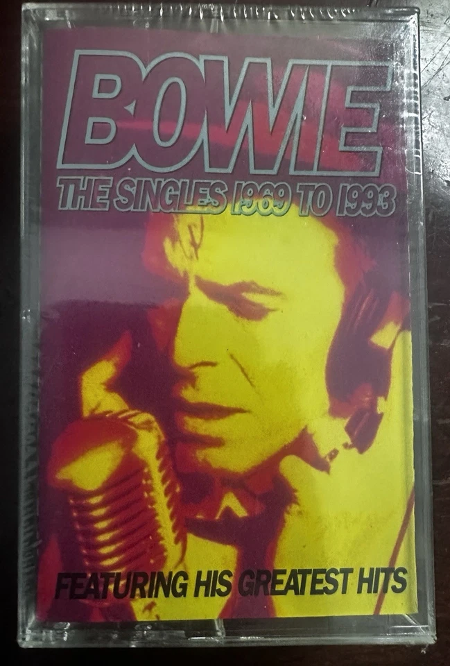 VERY RARE Bowie - The Singles 1969 To 1993 Ryko Analogue 2 x Cassette Club Ed — 第 2/4 张图片