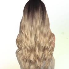 Lace Front Wig Synthetic for Women Korean Hair Accessories Forehead Bangs Clip