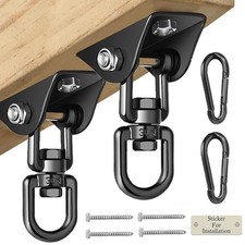 Heavy Duty Swing Hangers for Wooden Sets 2000 LB Capacity Hammock Hanger 360 Swi