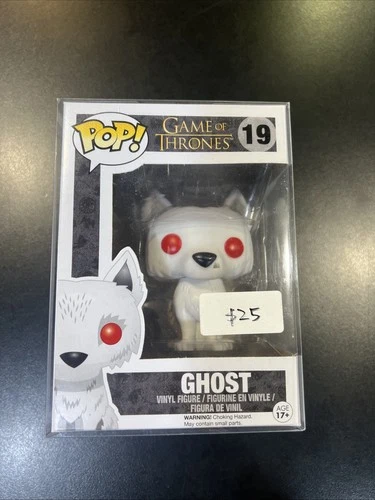 Game Of Thrones Funko Pop Vinyl #19 Ghost ➕protector