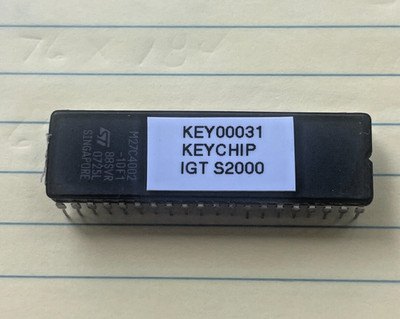 IGT S2000 SLOT MACHINE -  KEY 31  KEY00031