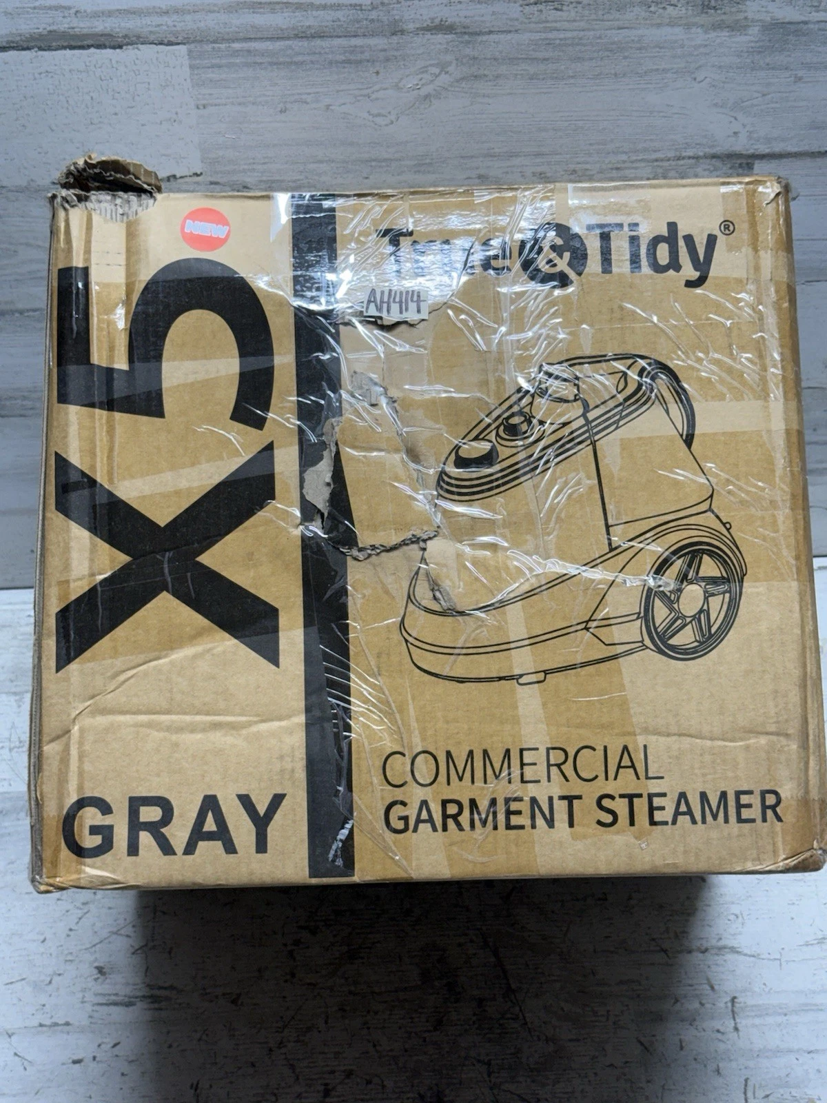True & Tidy Commercial Garment Steamer Gray New