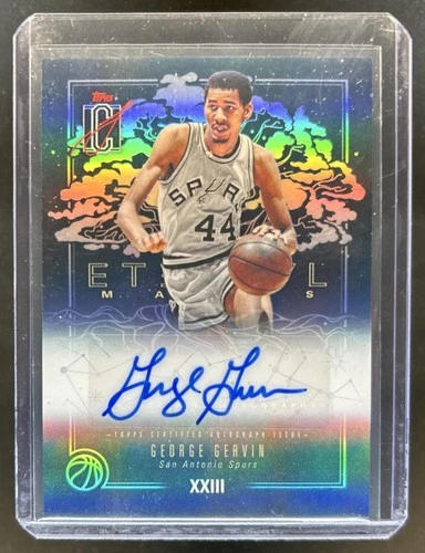 2025 Topps Signature George Gervin Base (RAW)