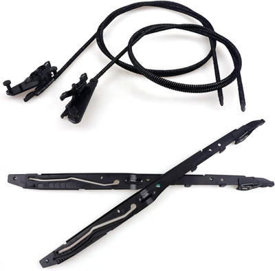 New Upgraded FL3Z16502C22 Sunroof Glass Cables & Track Assembly Repiar Kit Compa