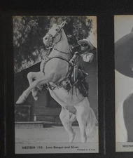 1959 TV WESTERN (64) CARD SET NU-CARD  *LONE RANGER, JOHN WAYNE, BONANZA , ZORRO