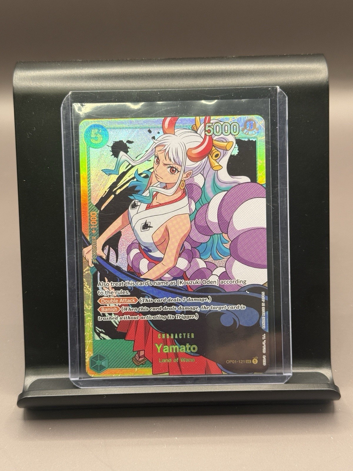 Yamato OP01-121 - One Piece TCG - Romance Dawn SEC Foil NM English