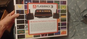 Atari Flashback 3 Classic Black Game Console 60 Game Edition NEW OPEN BOX