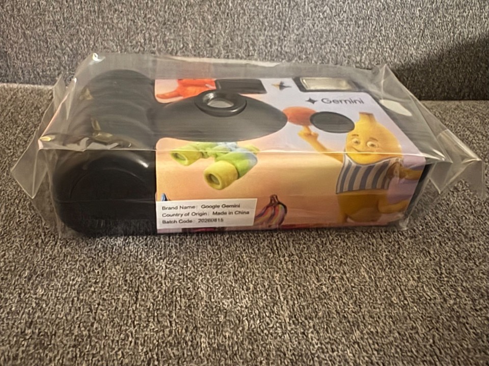 NEW Official Google Gemini AI Exclusive Sealed Disposable Camera ...