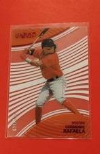 2023 Panini Chronicles - Clear Vision Ceddanne Rafaela #17 Red /100 (RC)
