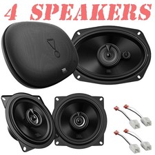 JBL 560W Front  400W Rear Door Speaker Upgrade for 2002-2008 Dodge Ram 1500
