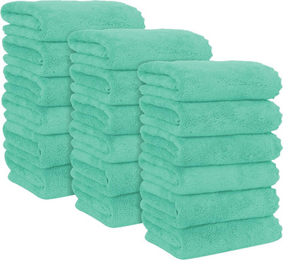 18 Pack Premium Hand Towels - Quick Drying - Microfiber Coral Velvet Highly Abso